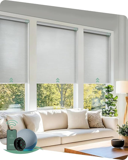 Yoolax Motorized Blinds with Remote, Smart Blinds by Yoolax