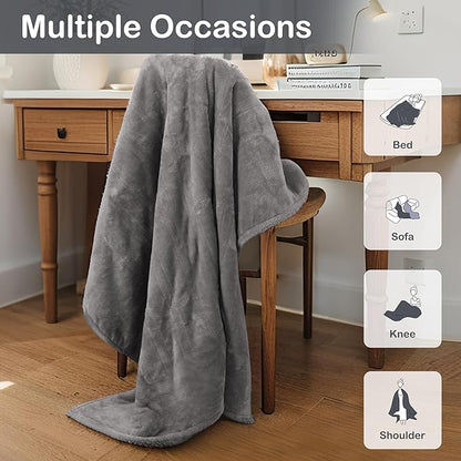 Electric Heated Blanket Full Size 72"×84" - Image 5