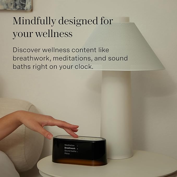 Loftie Alarm Clock with Sound Machine – Smart Alarm Clock with Light, Night - Image 7