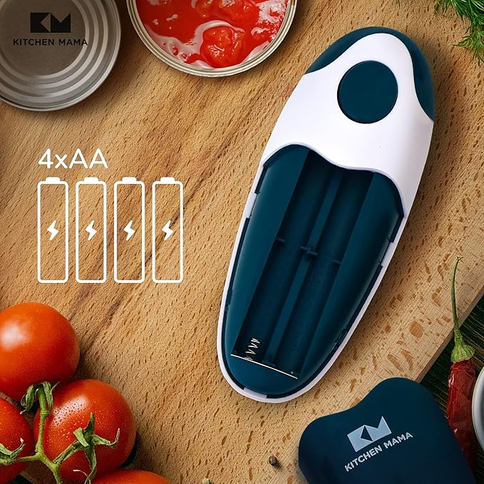 Kitchen Mama Auto 2.0 Electric Can Opener: Blade Opens Almost Any Can Pop or - Image 7