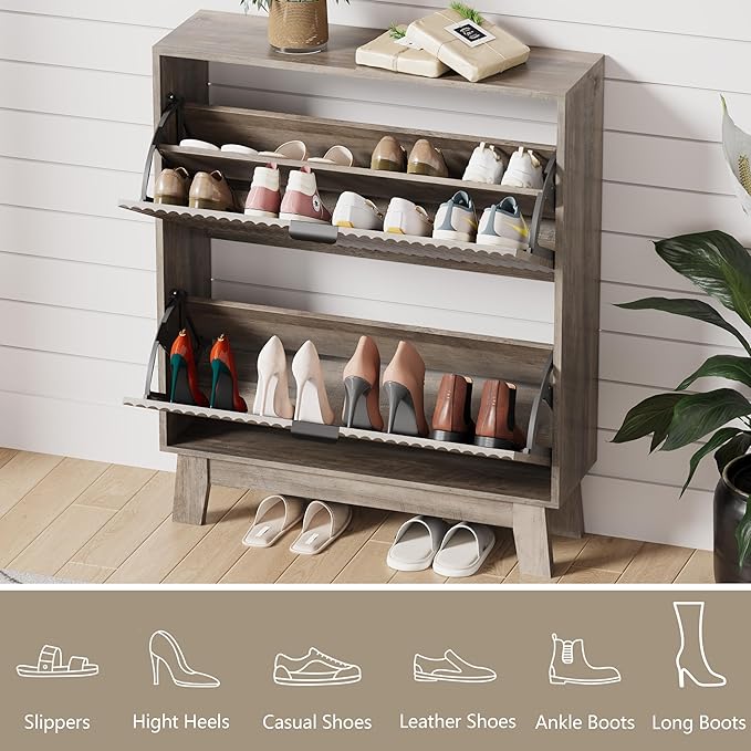 Shoe Cabinet Storage for Entryway - Image 3