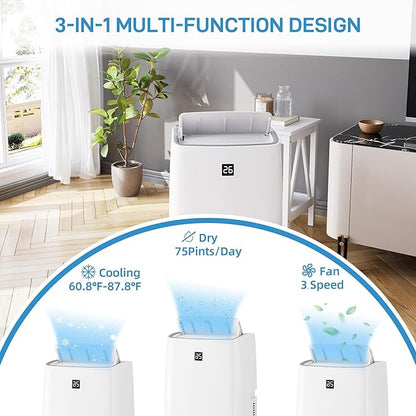 Portable Air Conditioners 12000 BTU, Remote Control AC - Image 5