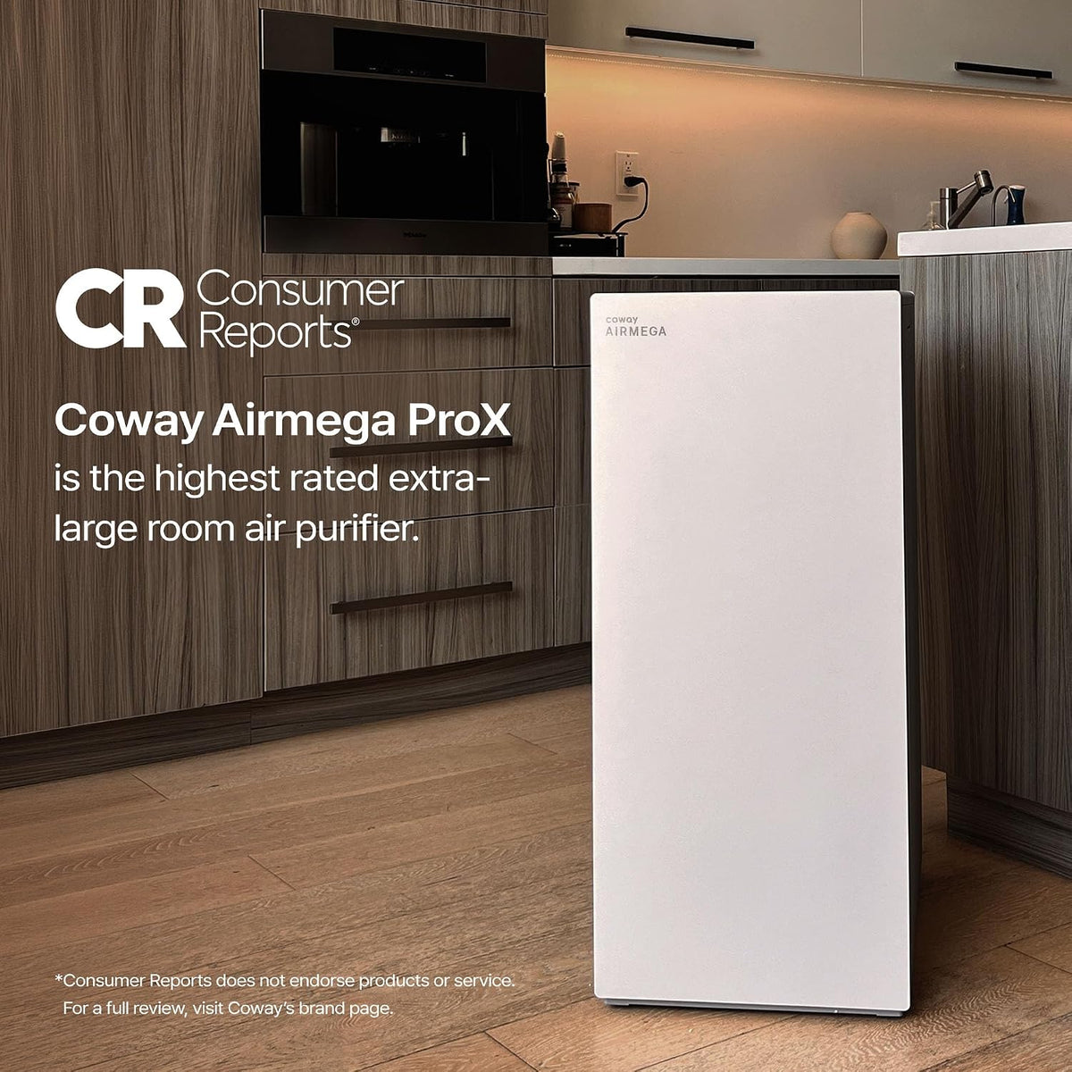 coway air purifiers for large room whole home shown in use