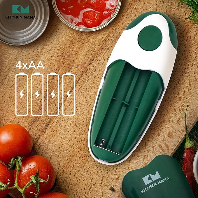 Kitchen Mama Auto 2.0 Electric Can Opener: Blade Opens Almost Any Can Pop or - Image 7