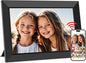 Frameo 10.1 Inch WiFi Digital Picture Frame, Smart Cloud Electronic Photo Frame by BrightandPowerYourLife