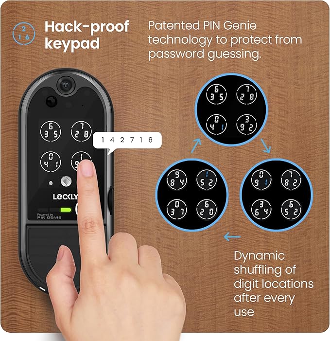 Lockly Vision Elite Video Smart Lock - Image 3