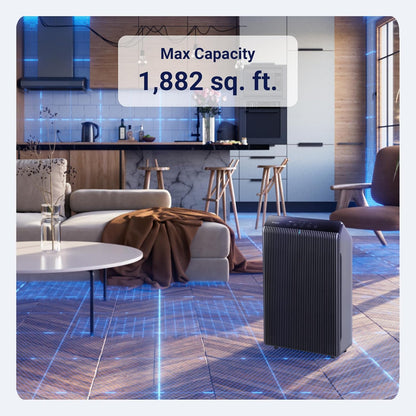 winix 5510 air purifier (new generation of 5500-2, close-up detail