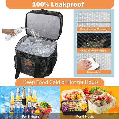 Expandable XLarge Lunch Box, Insulated Heavy Duty Lunch Bag Waterproof - Image 4
