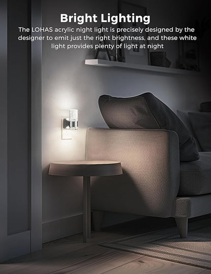 L LOHAS LED Night Light, Plug in Night Light - Image 2