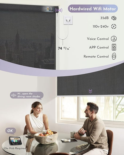 Graywind Motorized Solar Shades Compatible - Image 3