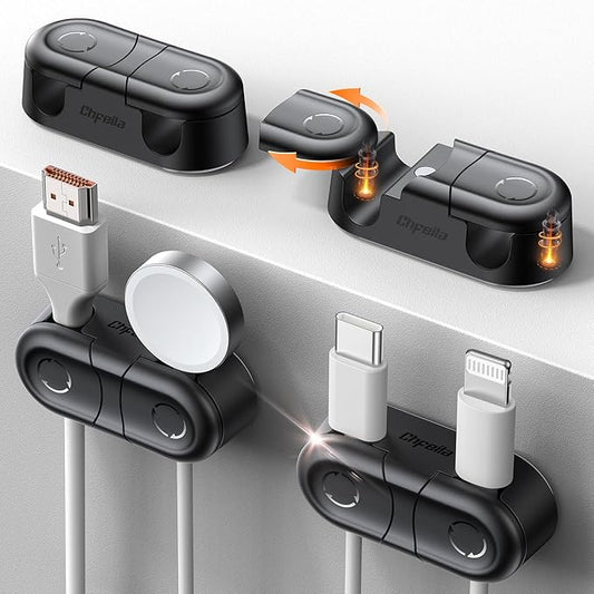 Magnetic Cable Clips by Chfeila