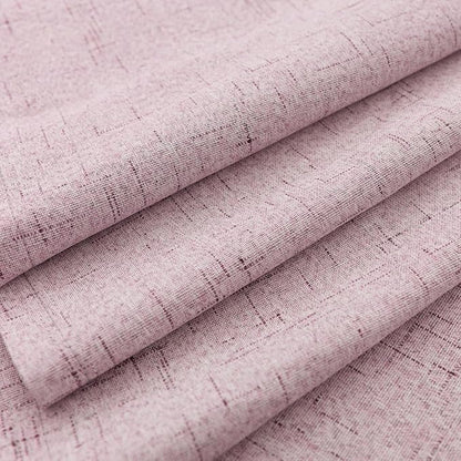 KOUFALL Light Pink Linen Blackout Curtains - Image 7
