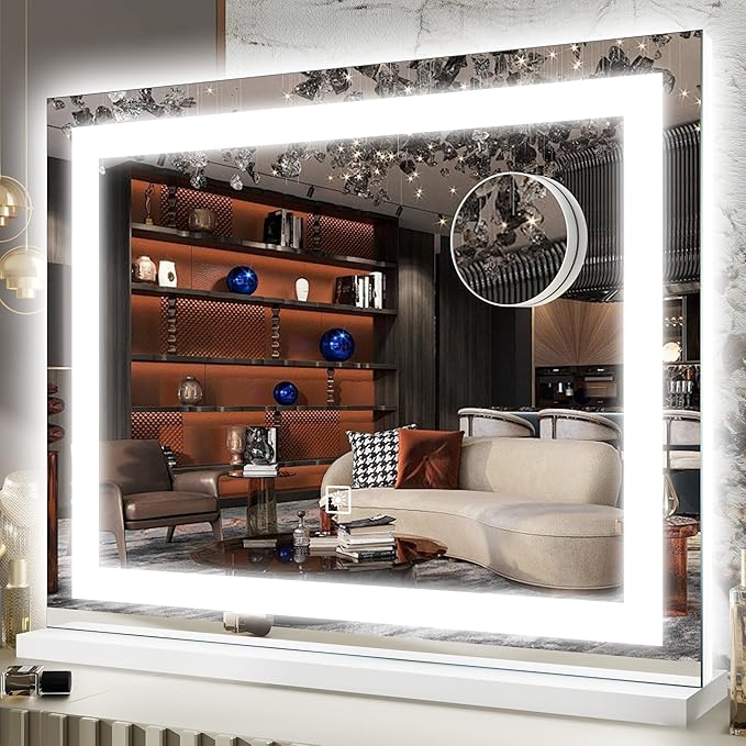 FENNIO 22" x 20" Vanity Mirror by FENNIOLEDMIRRORS