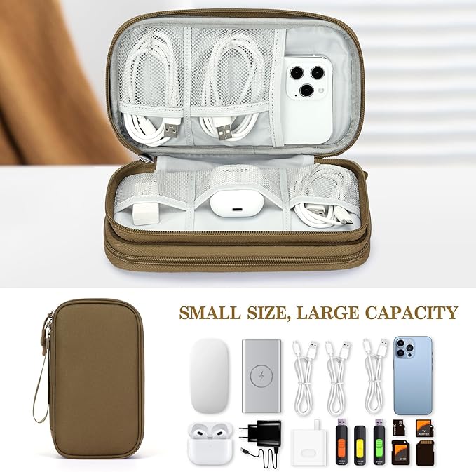 FYY Electronic Organizer, Travel Cable Organizer Bag Pouch Electronic - Image 6