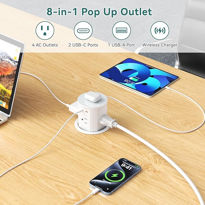 QBA Pop Up Countertop Outlet - Image 2