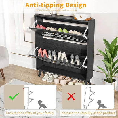 Shoe Storage Cabinet for Entryway - Image 7