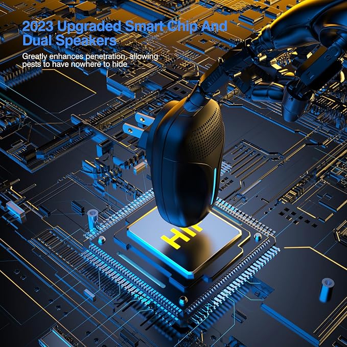 Upgraded Ultrasonic Repeller & Insect Indoor Repeller, Ultrasonic and Repellent - Image 7