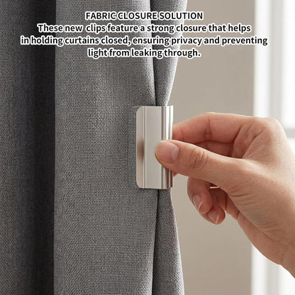 10 Pcs 5 Pairs 2026 New Magnetic Curtain Clips, Curtain Clips to Hold Curtains Closed, Curtain Magnets Closure for Home Decor, Set of 10 Magnetic Curtain Holders