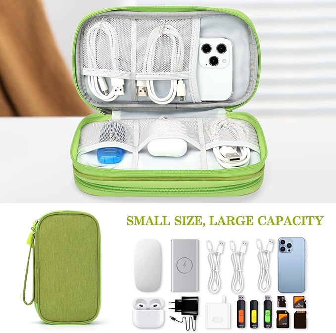 FYY Electronic Organizer, Travel Cable Organizer Bag Pouch Electronic - Image 6