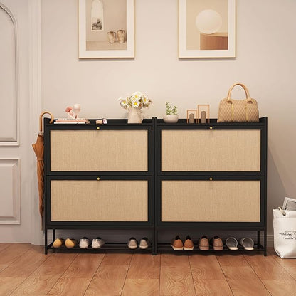 AVZEAR Narrow Shoe Storage Cabinet - Image 7