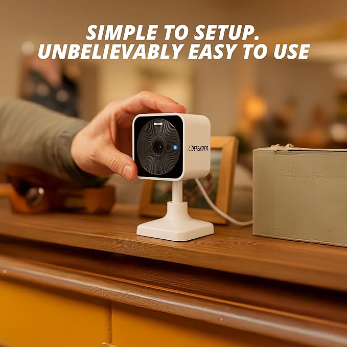 Defender GO 2K AI Powered WiFi Indoor/Outdoor Home, Baby Security Camera - Image 6