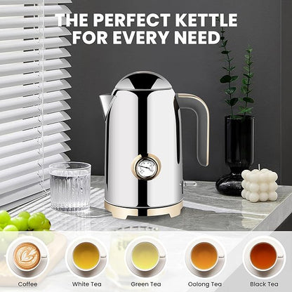 SUSTEAS Electric Kettle - 57oz Hot Tea Water Boiler - Image 8