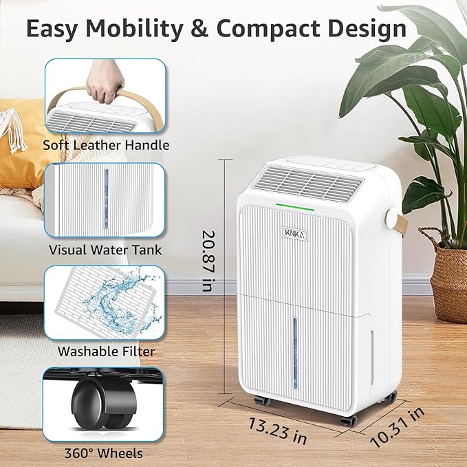 KNKA 2500 Sq.Ft Dehumidifiers for Home - Image 7