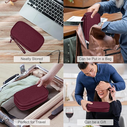 FYY Electronic Organizer, Travel Cable Organizer Bag Pouch Electronic - Image 7