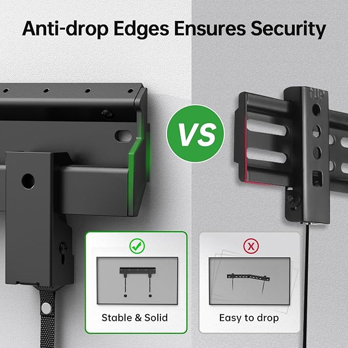 No Stud TV Wall Mount Low Profile - Image 4