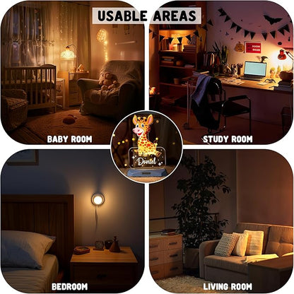 hun concept Personalized Unicorn Night Light - Image 3