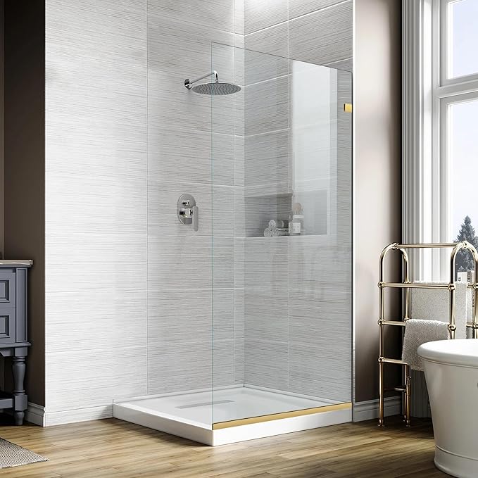 Bathroom Shower Door 34 * 74" by Unknown