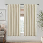 KOUFALL Beige Blackout Curtains by KOUFALL