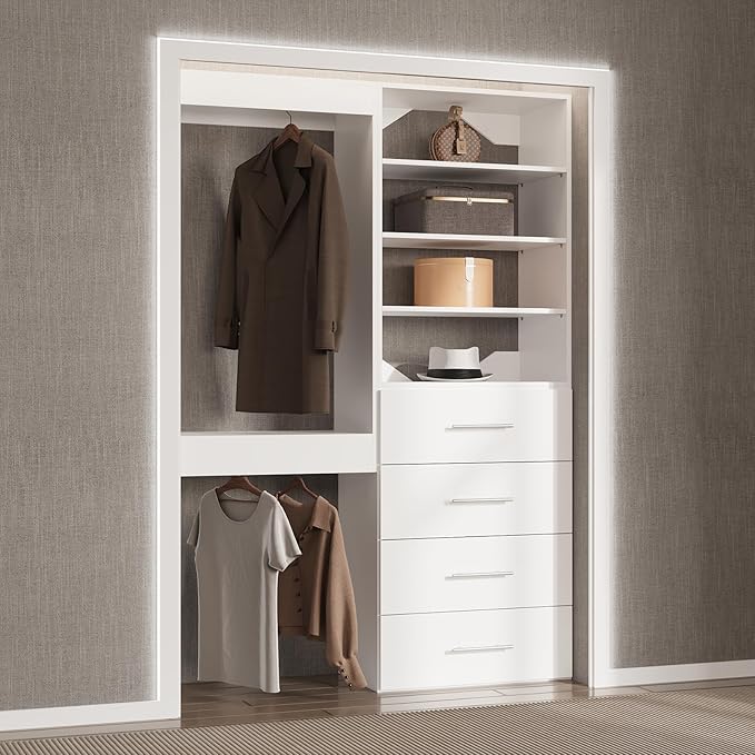Modular Closet System, Wood Storage - Image 3