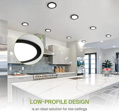 ASD 1 Pack 8 Inch LED Recessed Light 20W, 5 CCT 2700K-5000K CRI90+, IC Rated - Image 4