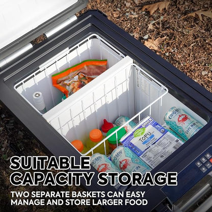 ICECO 55L 12v Refrigerator Dual Zone Bluetooth Controlled Portable Freezer - Image 8