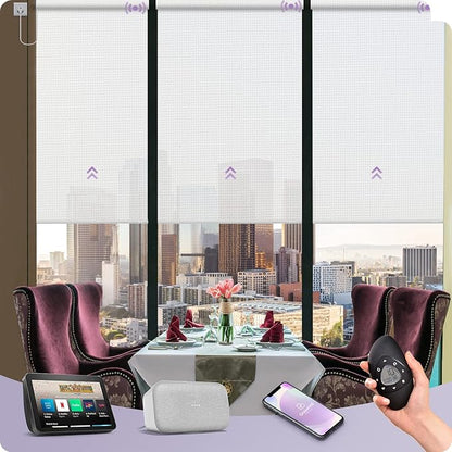 Graywind Motorized Solar Shades Compatible by Graywindbeyondshading