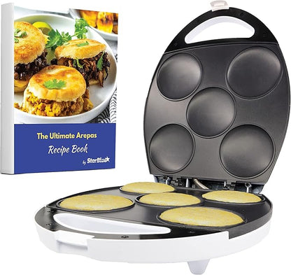 Electric Arepa Maker and Mini Pancake Maker by StarBlue by StarBlue