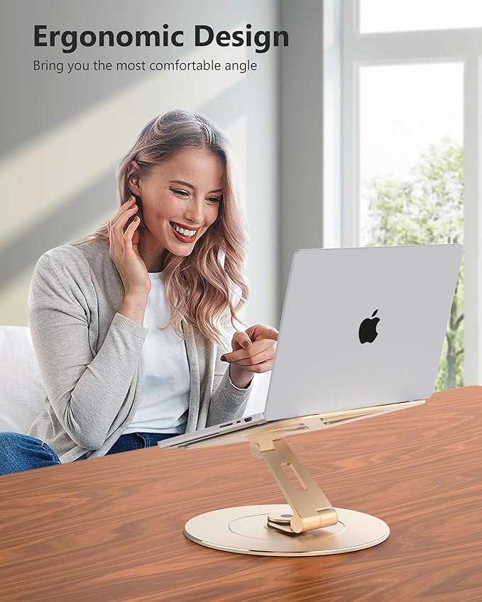 Ultra-Stable Swivel Laptop Stand - Image 3