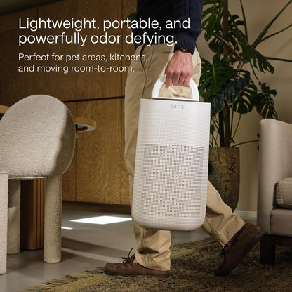 sans hepa air purifier for whole home &, side view