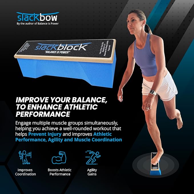 SlackBow SlackBlock Athletic Balance Trainer – Improve Balance, and Athletic - Image 2