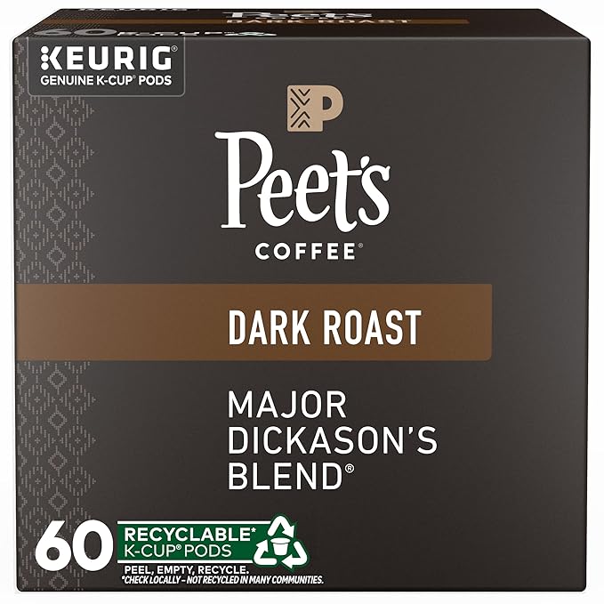 Peet's Coffee, Dark Roast Keurig K-Cup Pods by Peet%E2%80%99sCoffee