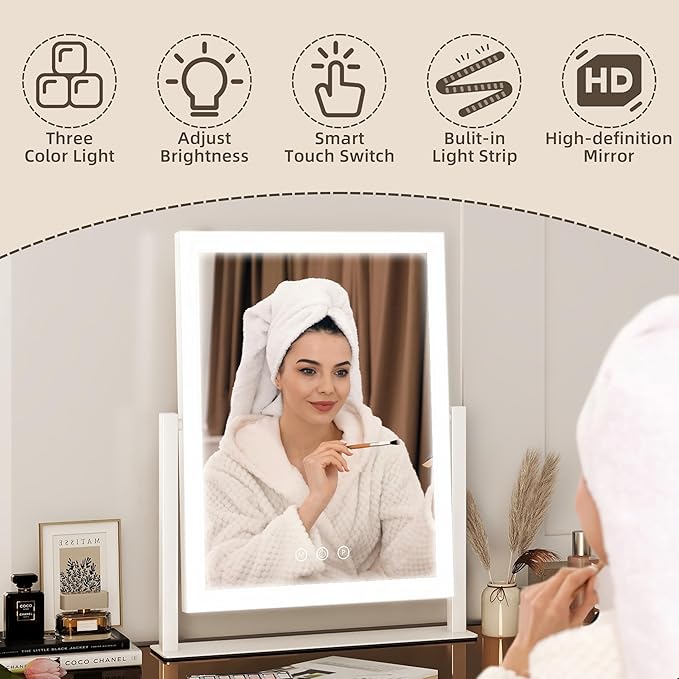 FENNIO Vanity Mirror with Lights - Image 3