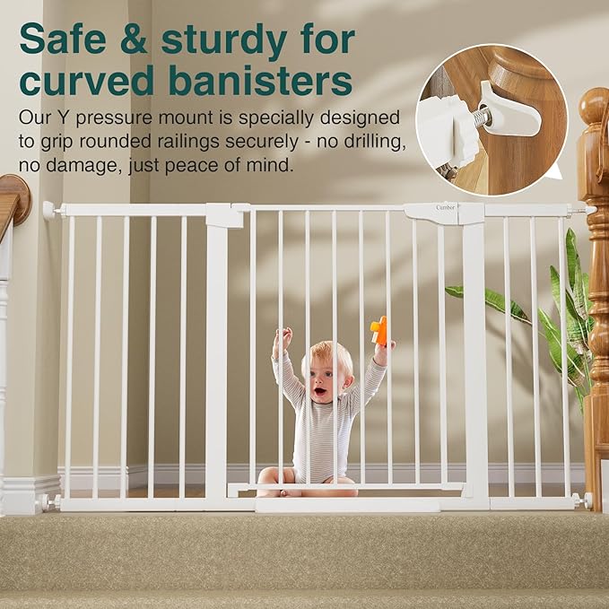 Cumbor 2 Pack 29.7-54.2" Baby Gate - Image 6