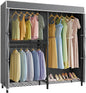 VIPEK V4C Garment Rack with Cover, Heavy Duty Portable Closet Adjustable Metal by VIPEK