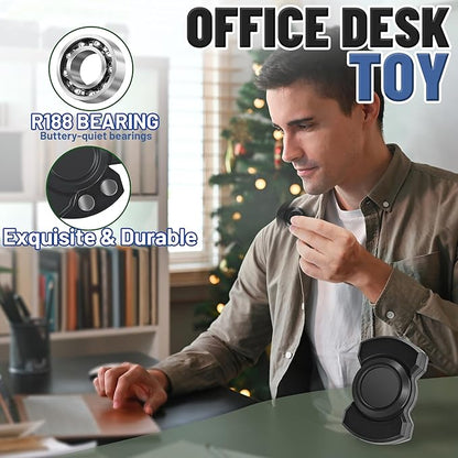 Valentines Day Gifts for Him, 3-in-1 Fidget Spinner Toy for Adult Metal Slider - Image 4