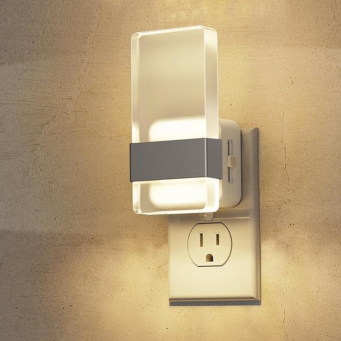 L LOHAS LED Night Light, Night Lights Plug Into Wall, Dusk-to-Dawn Sensor by LLOHASLED