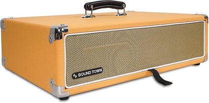 Sound Town Vintage 2U Amp Rack Case, 12.5" Depth by SOUNDTOWN