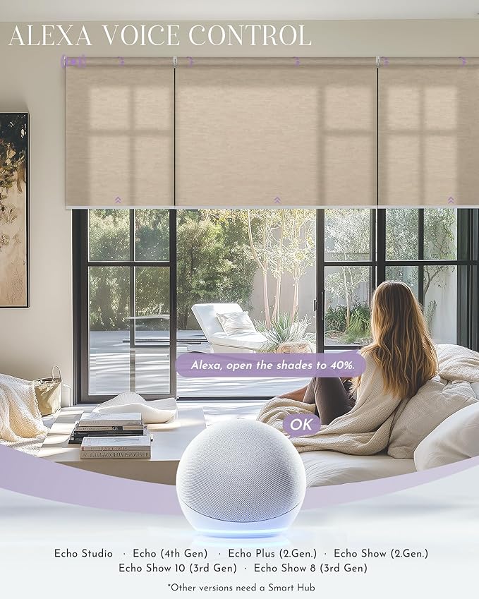 Graywind Smart Coupled Roller Shades Compatible - Image 3