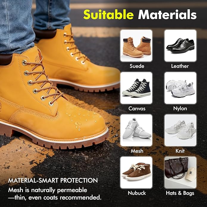 Shoe Protector Spray: Rain Stain Dirt Waterproof Shoe Spray, Nano Protection - Image 5