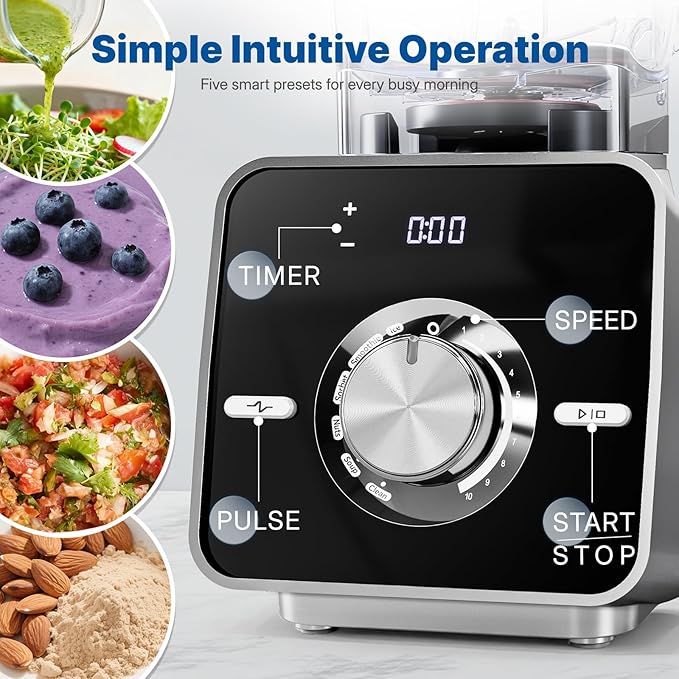 Home Blender, 1400W High-Speed Blender - Image 3